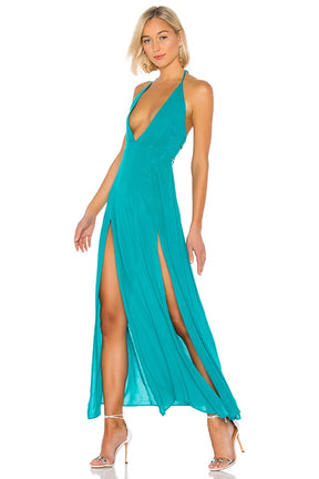 superdown Arina Maxi Dress in Teal