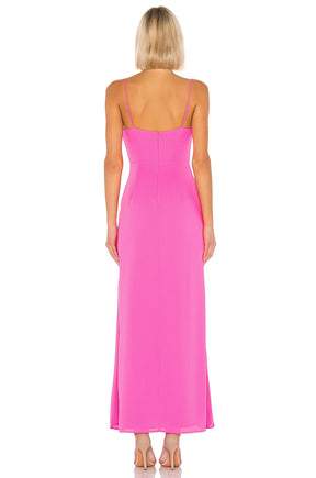 superdown Addison Maxi Dress in Pink