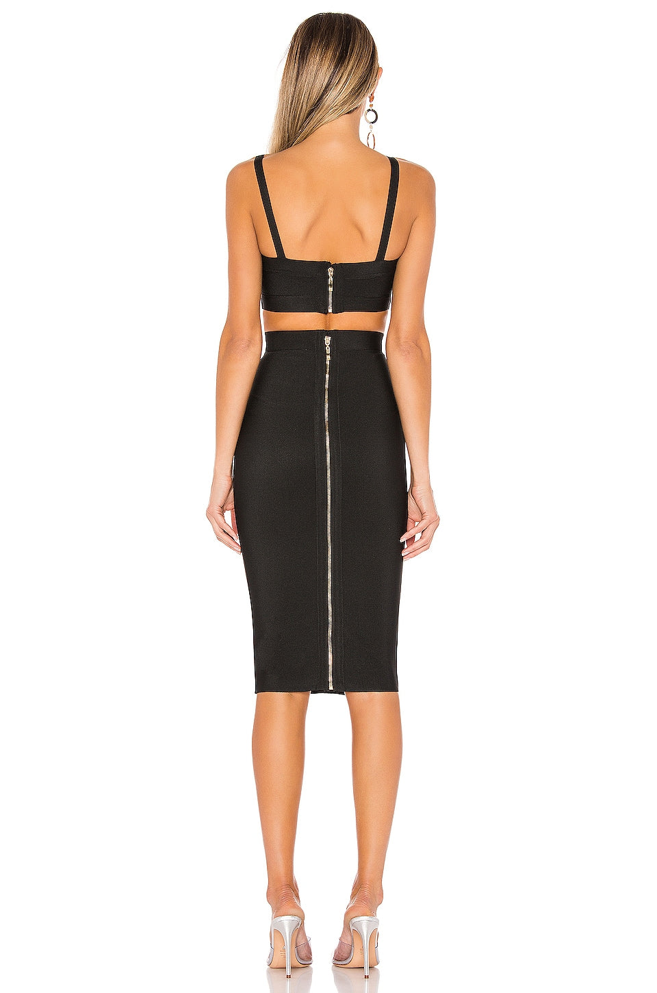 superdown Emilia Skirt Set in Black