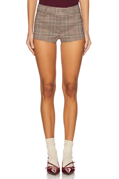 superdown Jen Micro Short in Brown