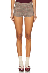 superdown Jen Micro Short in Brown