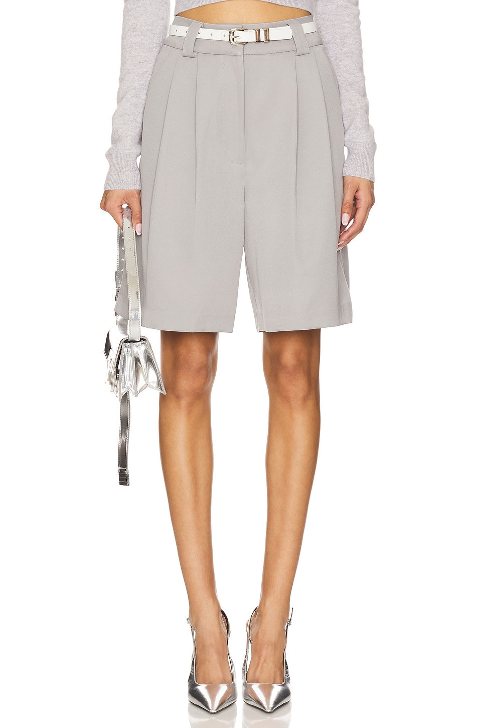 superdown Evelina Shorts in Grey