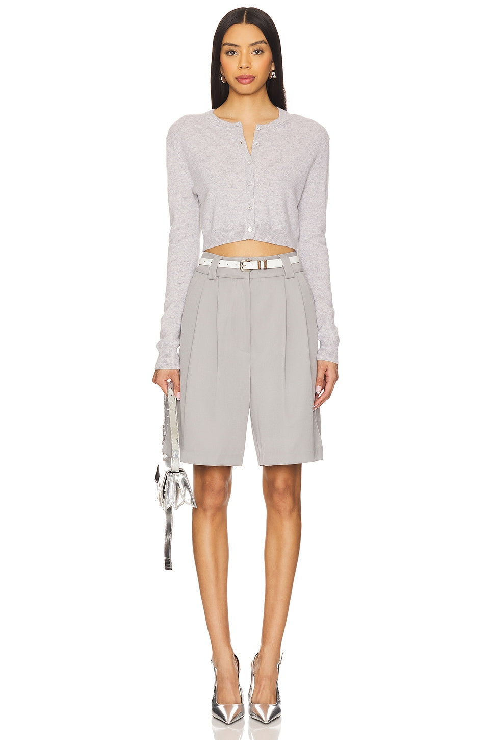 superdown Evelina Shorts in Grey