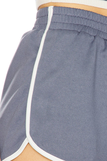 superdown Belle Track Short in Gray