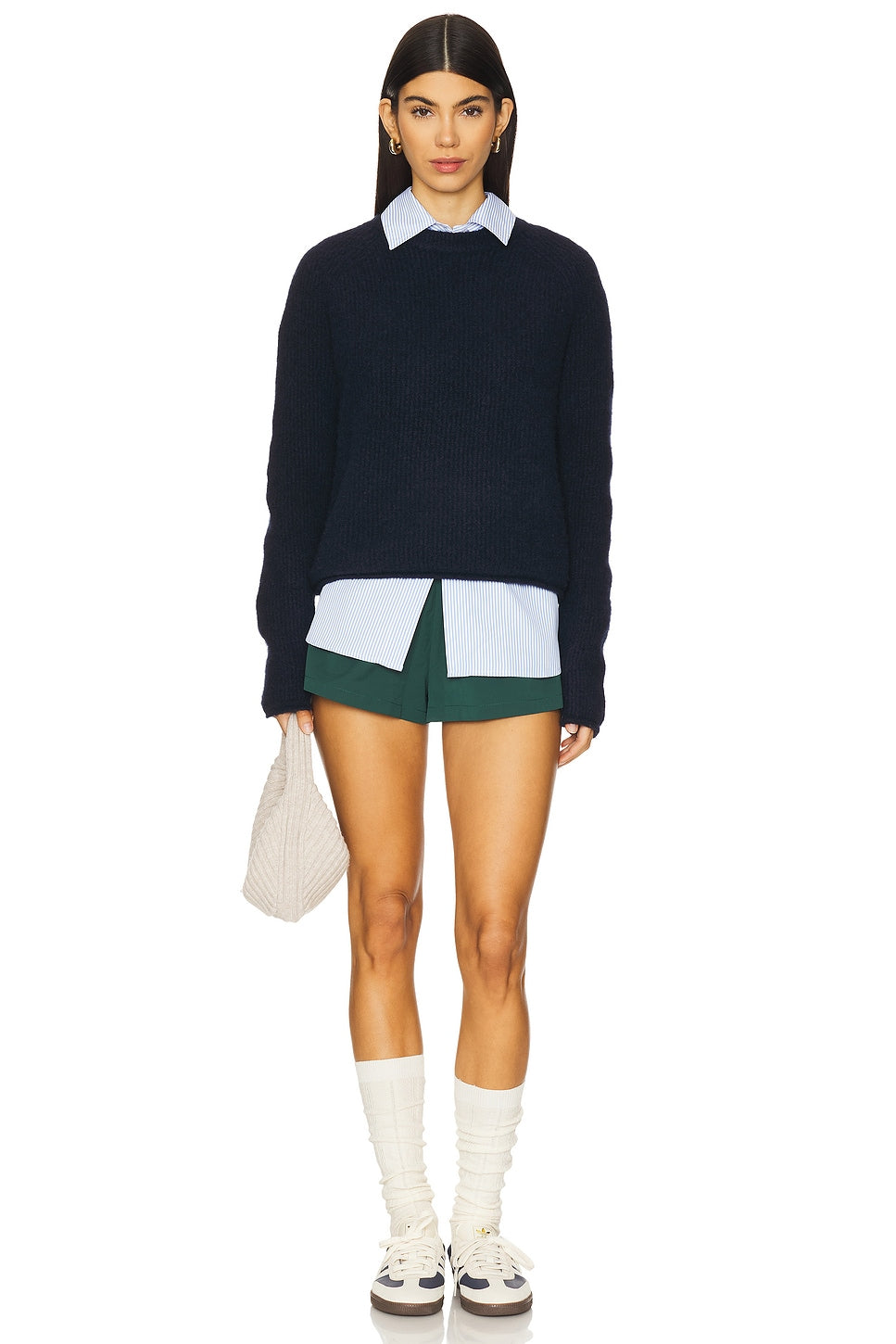 superdown Demia Track Short in Green