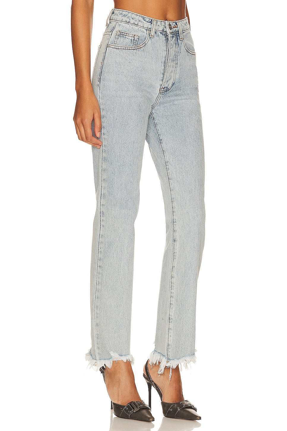 superdown Marilyn Denim Jean in Light Blue Wash