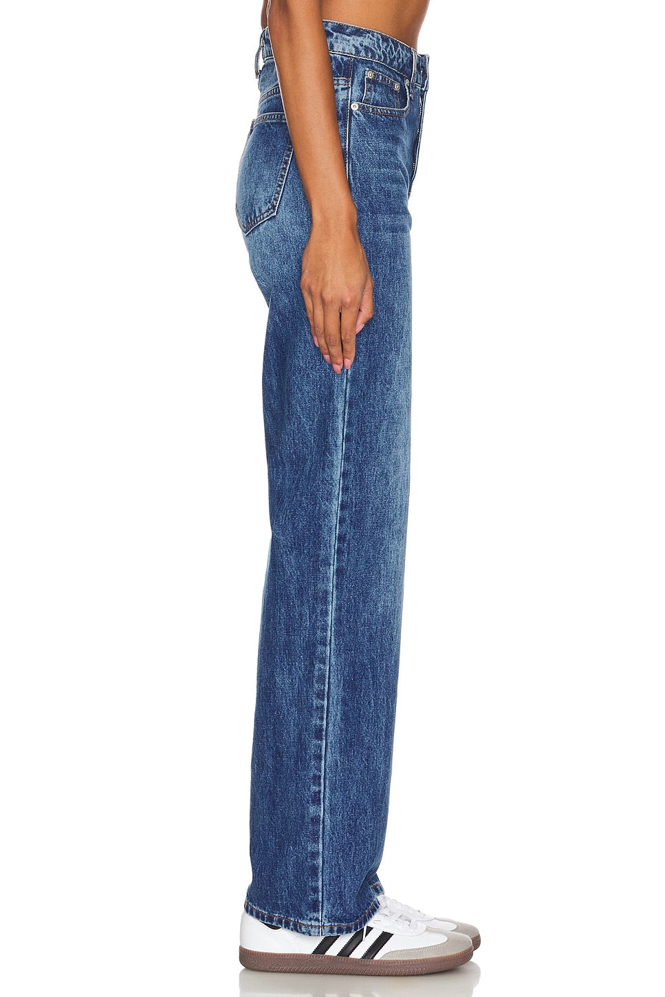 superdown Camille Jean in Blue Wash