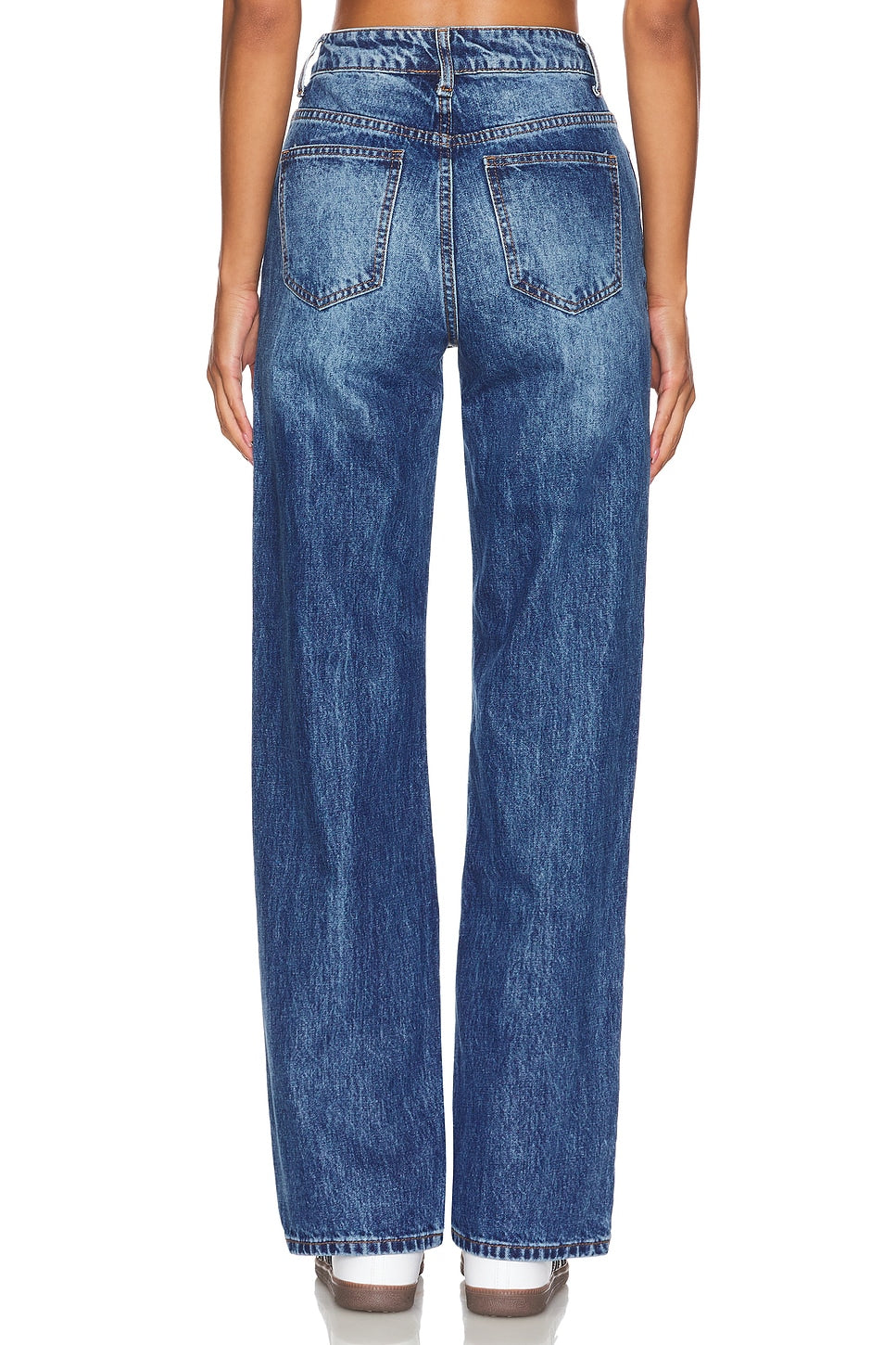 superdown Camille Jean in Blue Wash