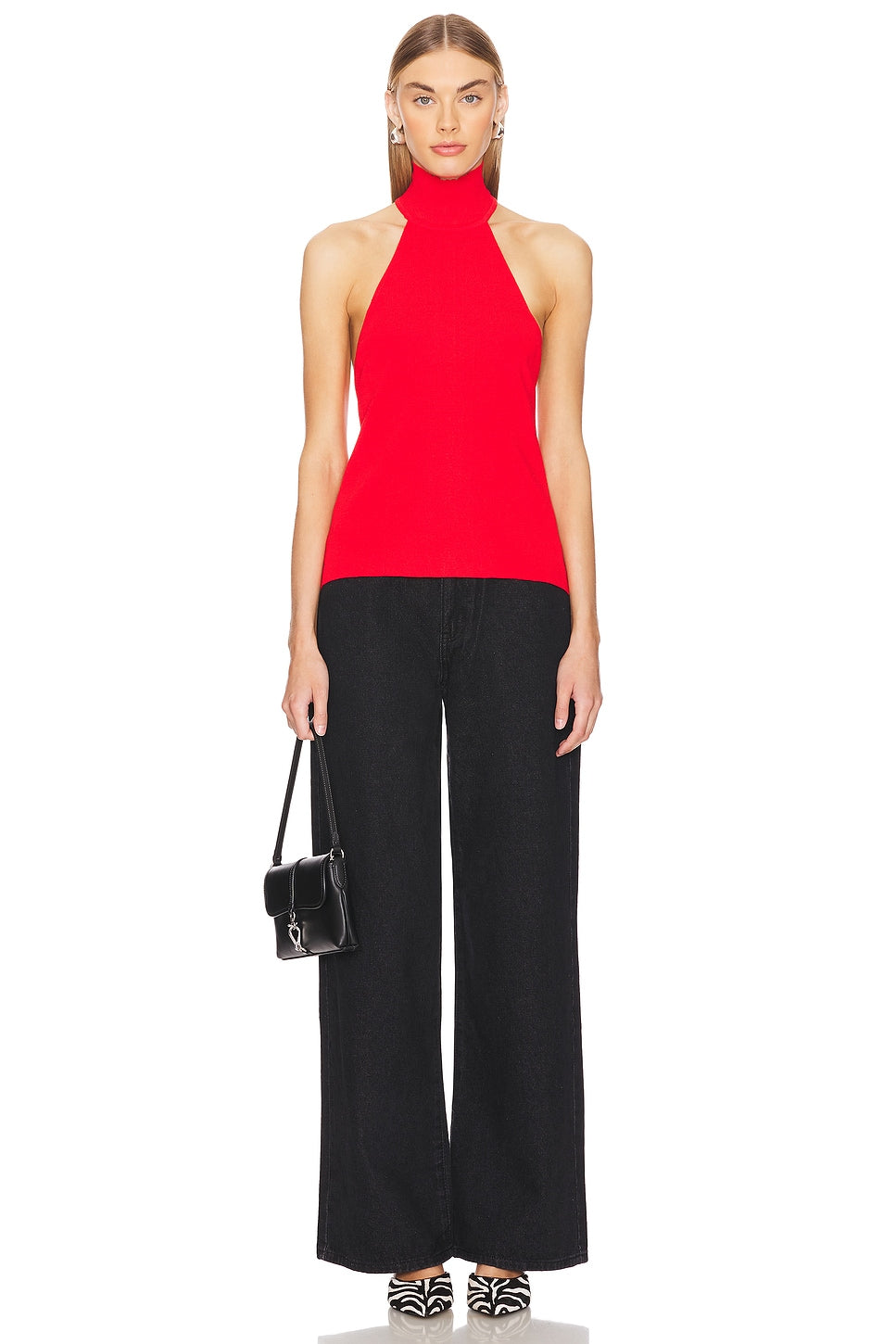 superdown Heather Boyfriend Jean in Vintage Black