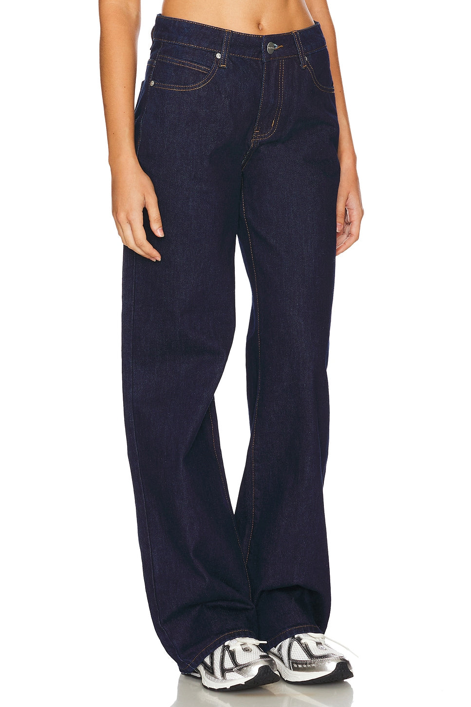 superdown Laya Baggy Jean in Dark Wash