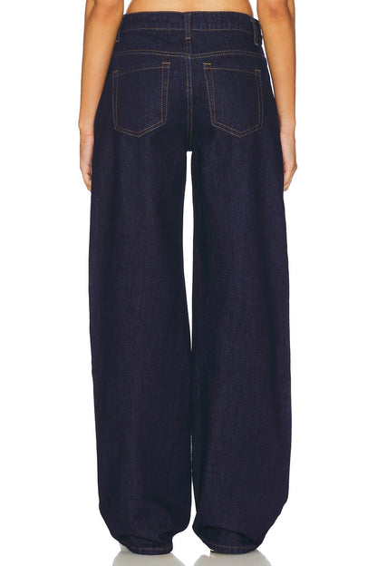 superdown Laya Baggy Jean in Dark Wash