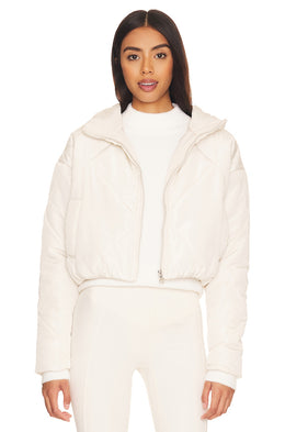 superdown Rania Cropped Jacket in Bone
