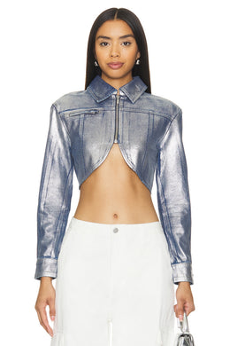 superdown Uma Jacket in Silver