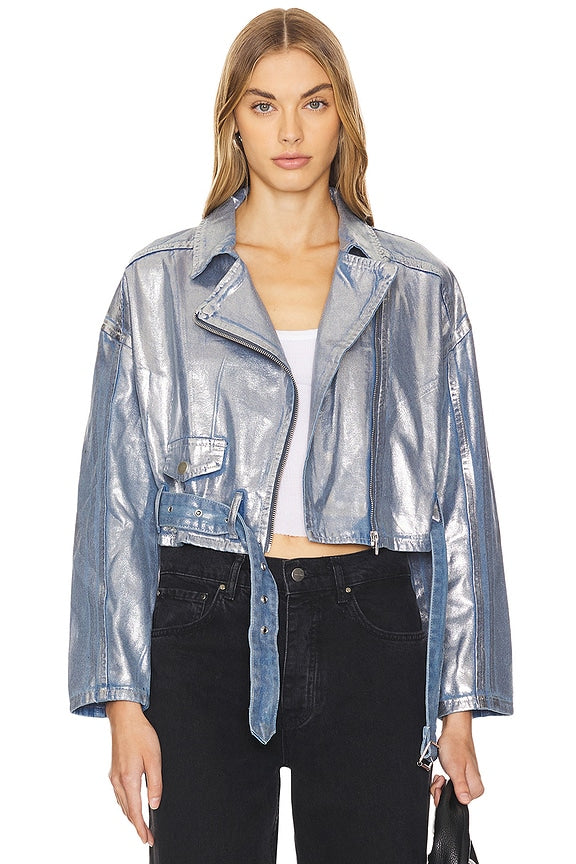 superdown Hensely Jacket in Silver
