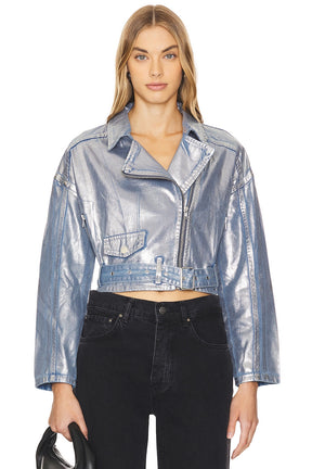 superdown Hensely Jacket in Silver