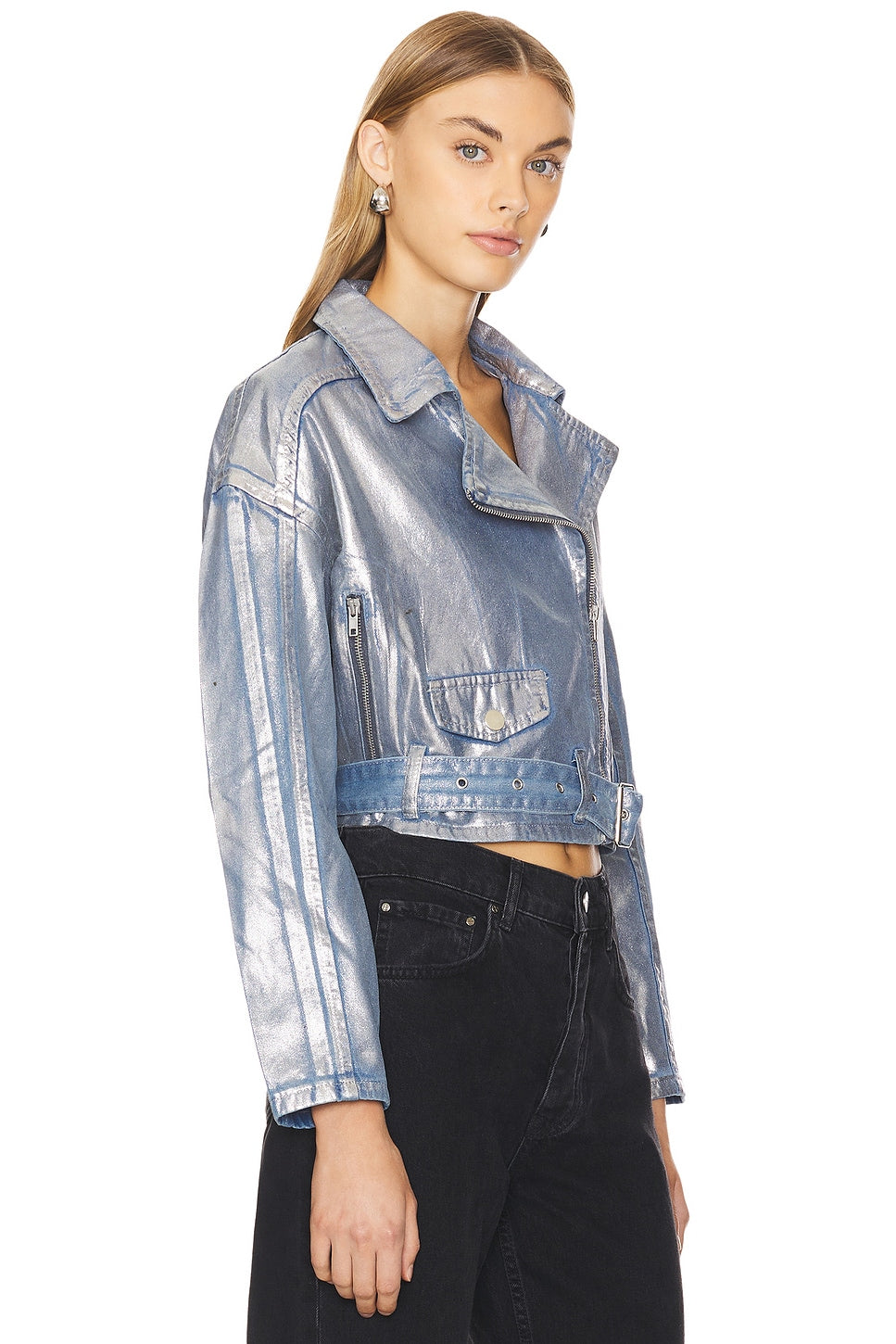 superdown Hensely Jacket in Silver