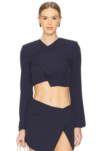 superdown Tarryn Jacket in Navy