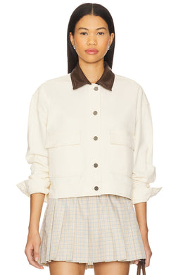 superdown Madrigal Jacket in Cream