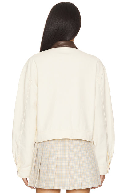 superdown Madrigal Jacket in Cream