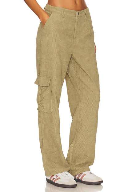 superdown Willow Cargo Pant in Army Green