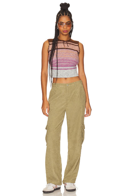 superdown Willow Cargo Pant in Army Green