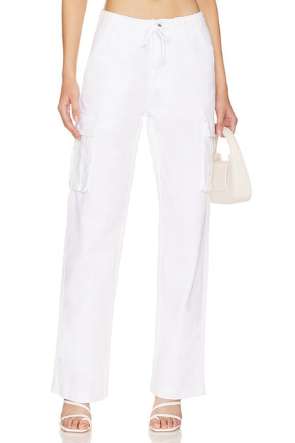 superdown Bobbi Cargo Pant in Ivory