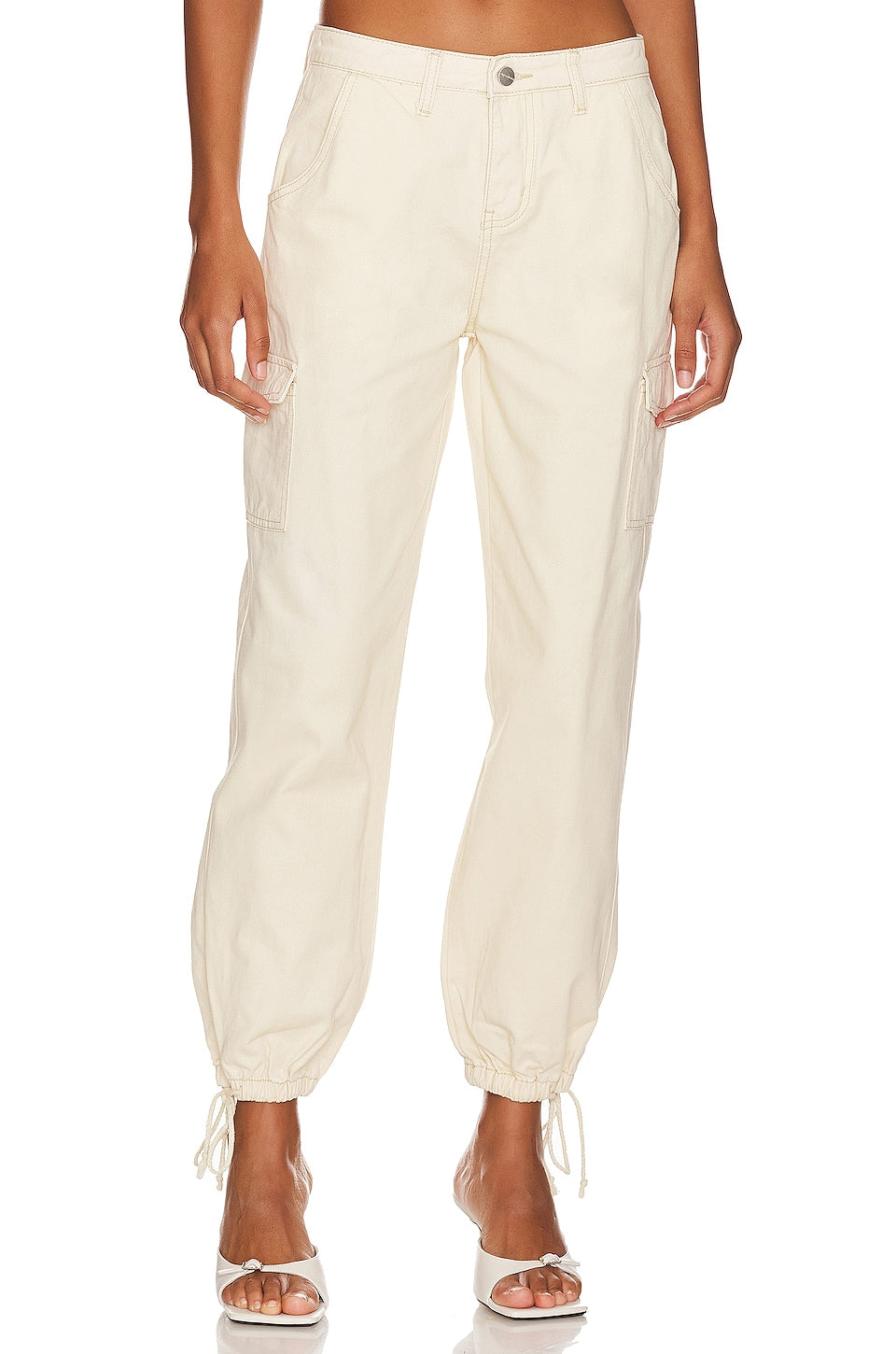 superdown Kayla Jogger Pant in Khaki