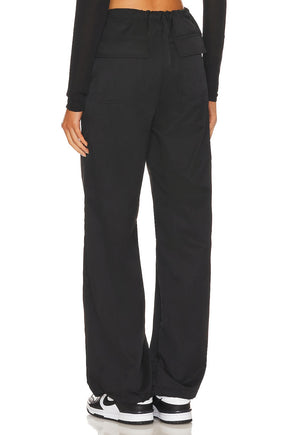superdown Greta Parachute Pant in Black