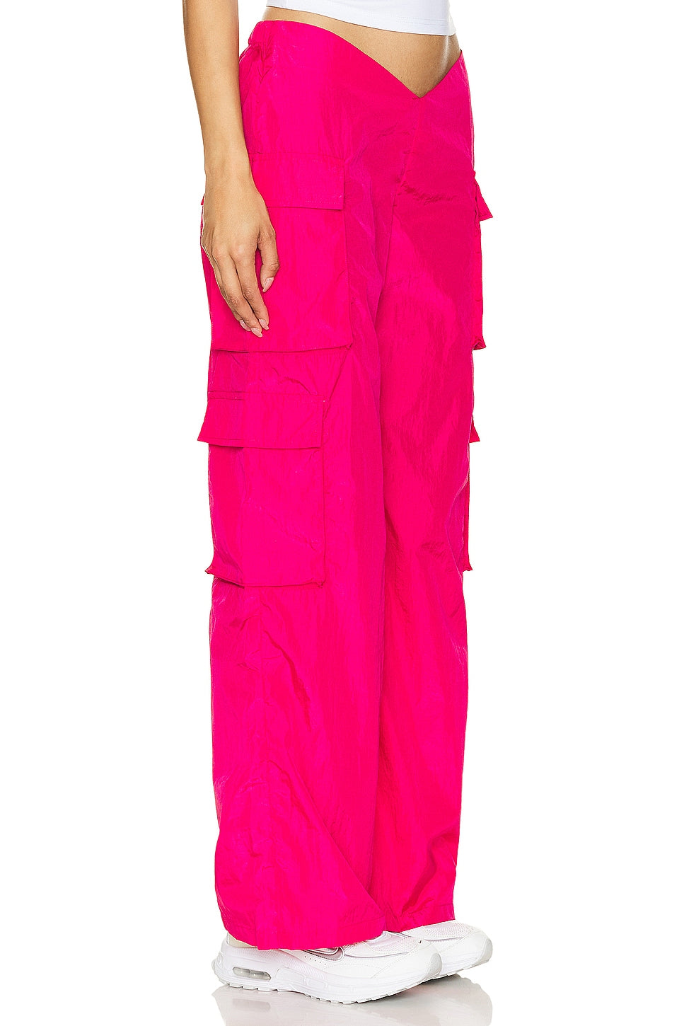 superdown Beatrice Cargo Pant in Hot Pink