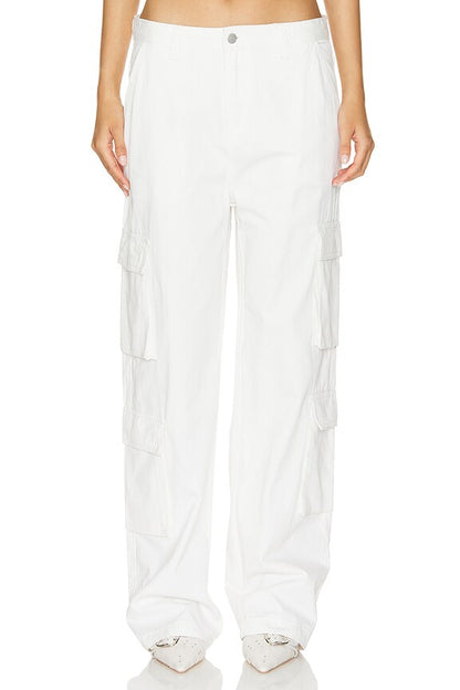 superdown Gisele Cargo Pant in Ivory