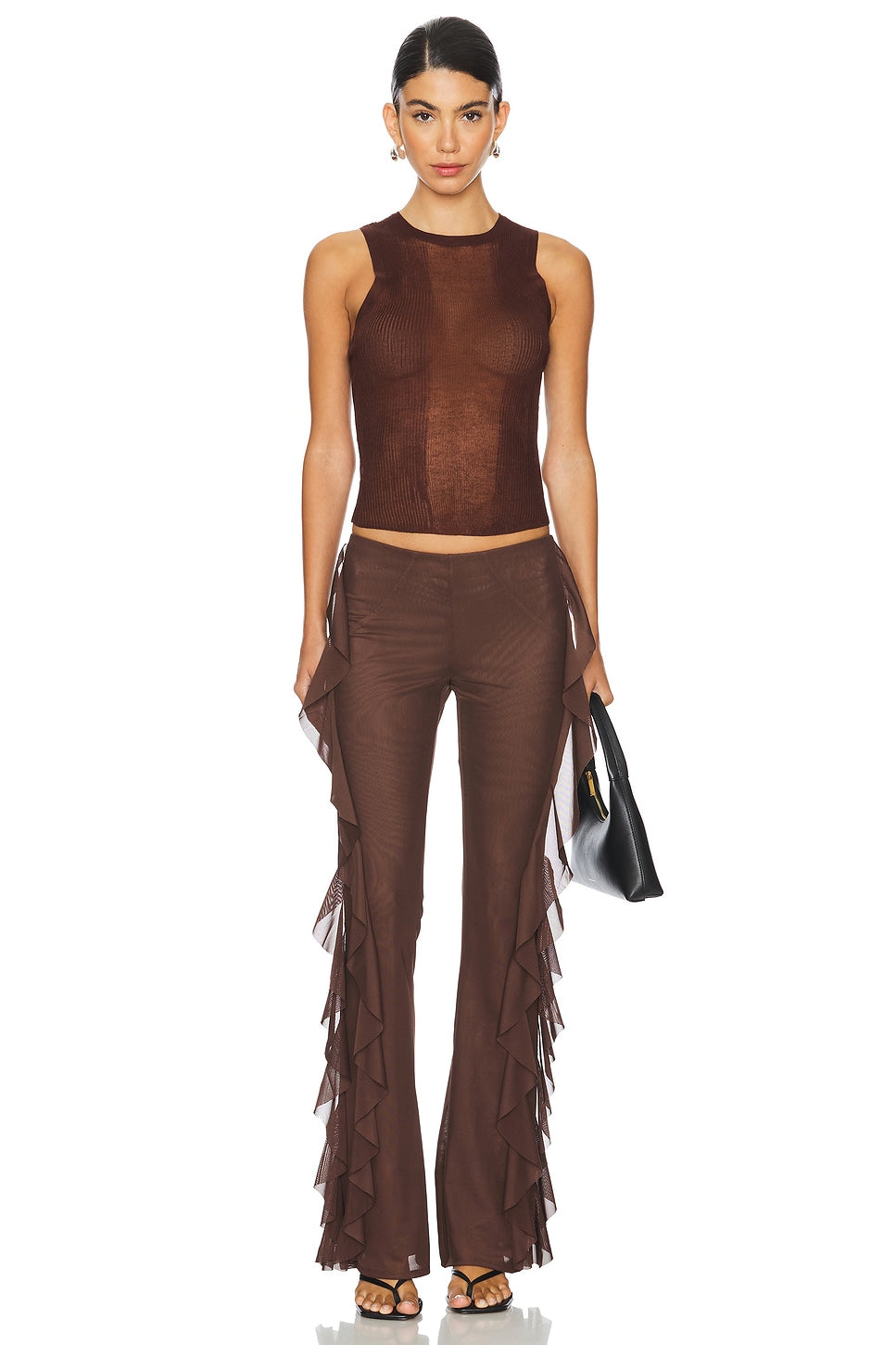 superdown Gigi Pant in Brown