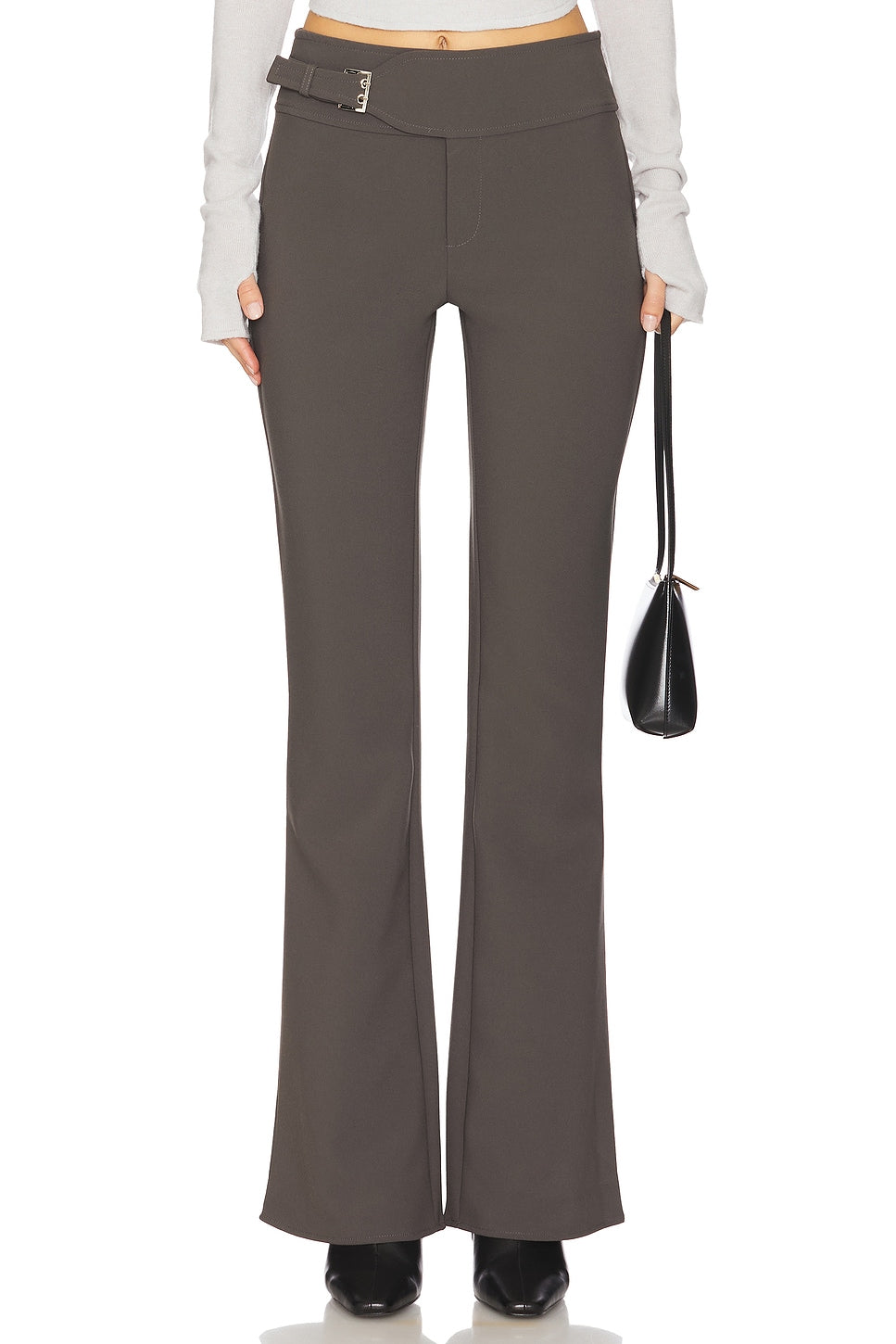 superdown Jessica Bootcut Pant in Grey