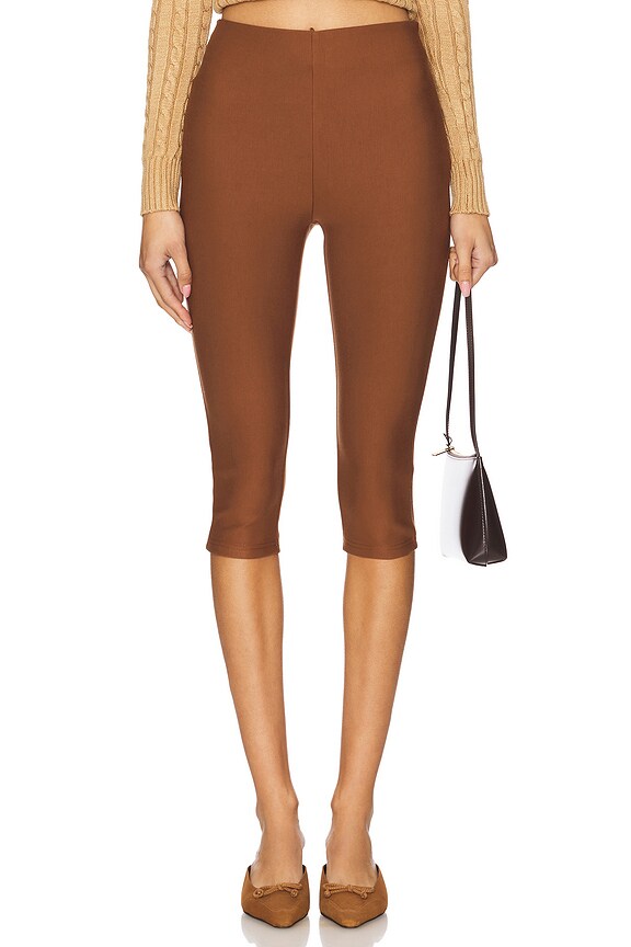 superdown Chaya Capri in Chocolate Brown