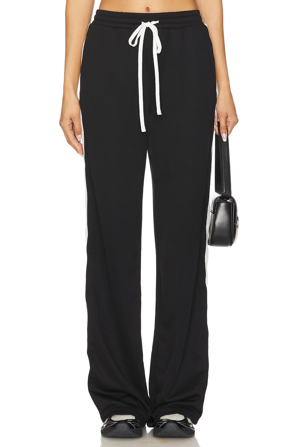 superdown Jasmina Track Pant in Black
