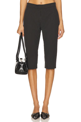 superdown Tina Capri in Black Stripe