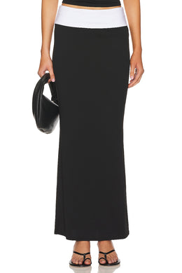 superdown Jodie Maxi Skirt in Black