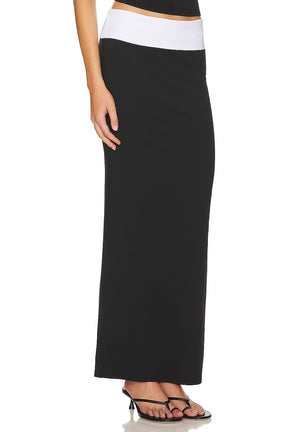superdown Jodie Maxi Skirt in Black