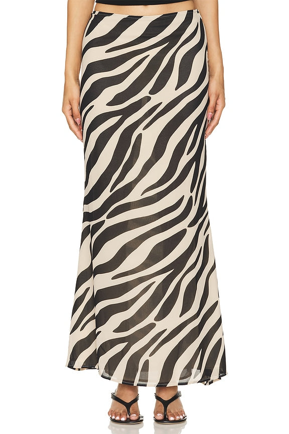 superdown Nalani Maxi Skirt in Stripe