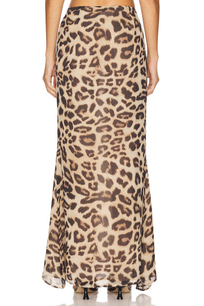 superdown Nalani Maxi Skirt in Leopard