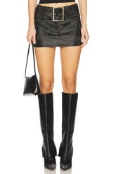 superdown Juna Micro Skirt in Black
