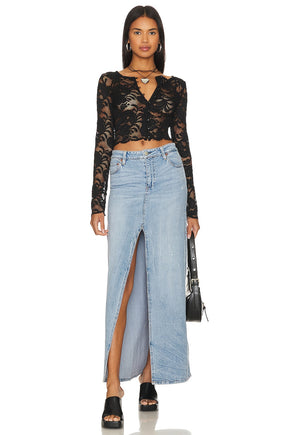 superdown Elowen Top in Black