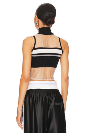 superdown Julianna Top in Black & White