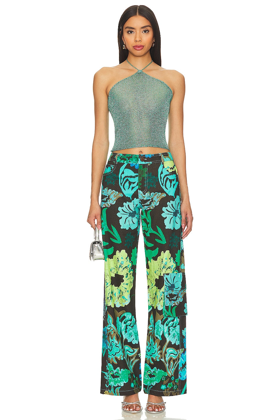superdown Jem Halter Top in Teal