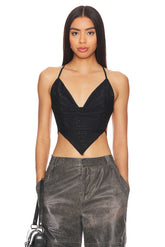 superdown Hadli Top in Black