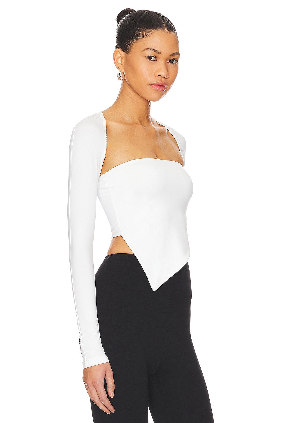 superdown Dax Shrug Top in White