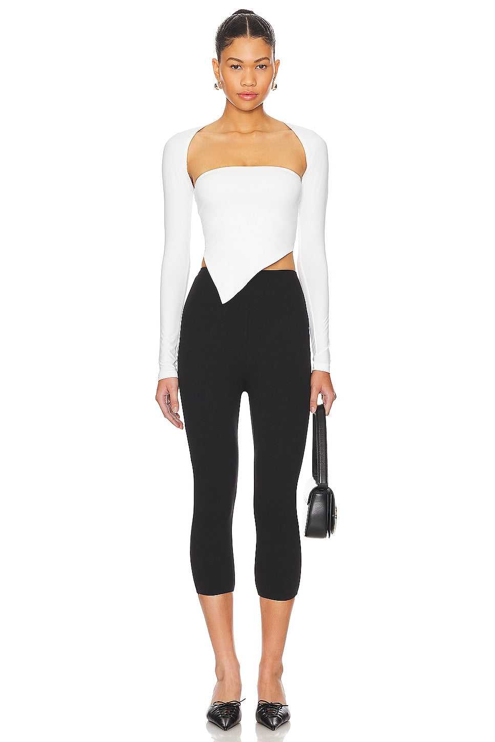 superdown Dax Shrug Top in White