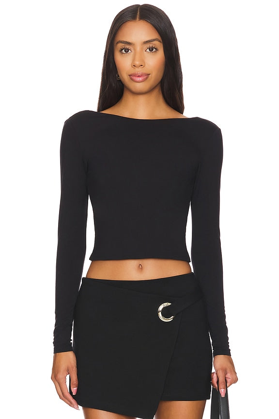 superdown Esme Top in Black