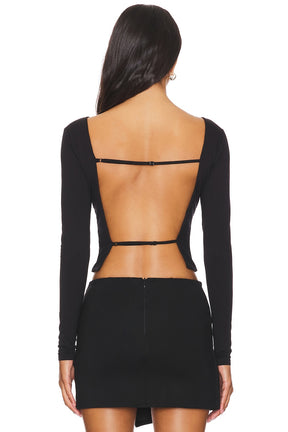 superdown Esme Top in Black