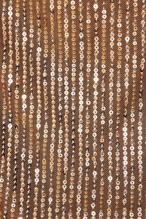 superdown Georgia Sequin Top in Mocha