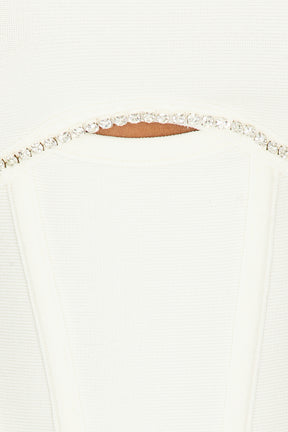 superdown Gia Corset Top in White